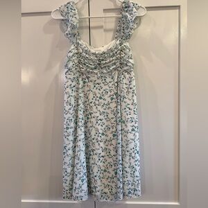 KIRUOSE L.A. Brand mini floral babydoll dress size medium M.‎ Y2K/90’s